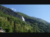 waterval op weg naar Col du Tourmalet