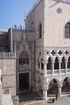 b182 uitzicht over Piazza San Marco vanaf Basilica di San Marco, Venetië
