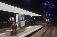 b254 koud, moe en wachten op de bus, Venice by night