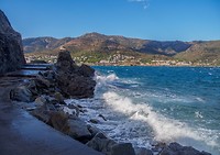 j121 harde wind in El Port de la Selva