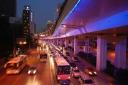 nachtelijk Shanghai verkeer