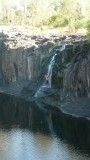 Campen am Wasserfall