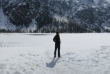 Sneeuw onderweg in de dolomieten
