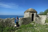 Burgruine an der albanischen Kueste
