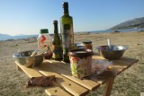 Unser neuer Campingtisch erweist gute Dienste