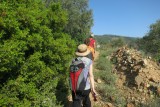 Wanderung zum Strand