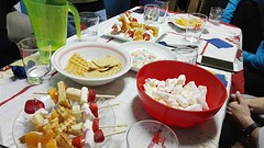 Chocolade fondue...