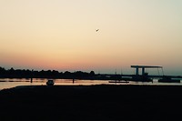 Zonsondergang Great Yarmouth