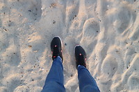 Op het strand