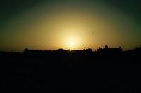 Zonsondergang Great Yarmouth