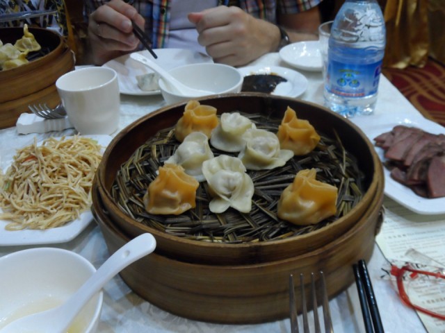 Dumpling-diner met show