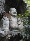 Boeddha in Linying-tempel, 1.000 jaar oud en still smiling!!