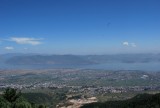 Uitzicht vanaf kabelbaan Cangshanberg Dali