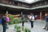 Binnenplaats van een Bai-huis in Xizhou