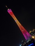 TV-toren in Guangzhou, ruim 600m hoog!