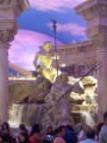 In the Venetian...de lucht is niet echt, dat is het plafond...