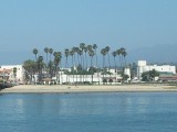 Santa Barbara vanaf de pier