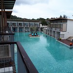 Uitzicht vanaf balkon