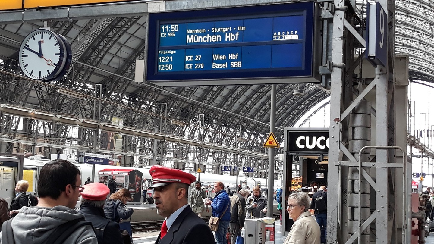 Dag 3 Station Frankfurt