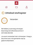 Aanvraag word geweigerd