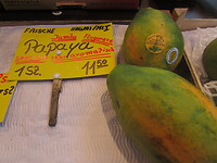 Papaya spotgoedkoop