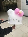 Mega Plaza hallo kitty suikerspin