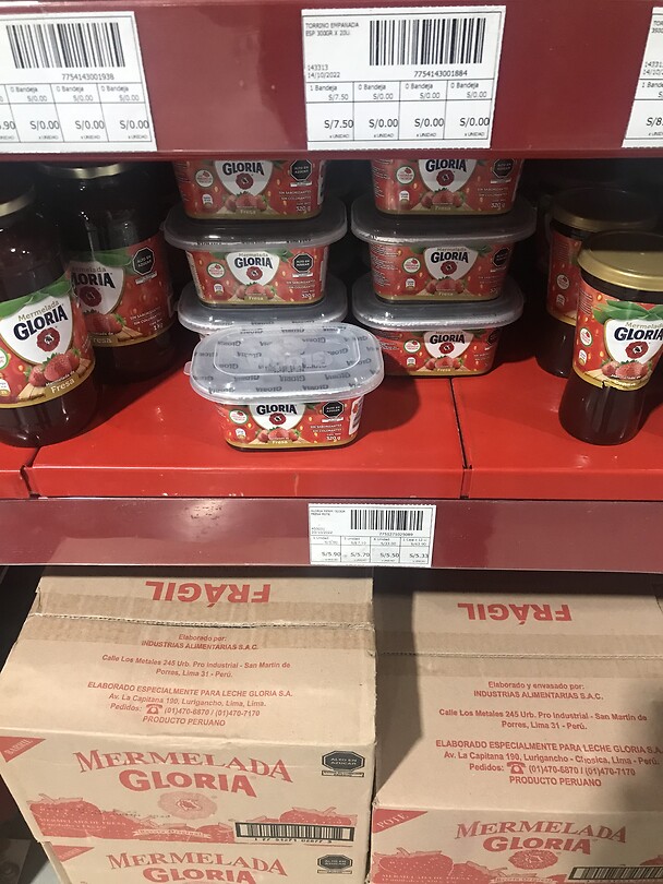 Marmelade van aardbeien