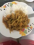 Olluco con pollo