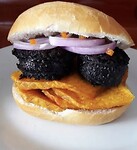 Pan con camote y relleno