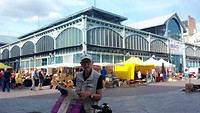 De Hallen met brocantemarkt