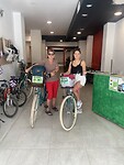 Fiets gehuurd