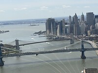 Manhattan en Brooklyn bridge