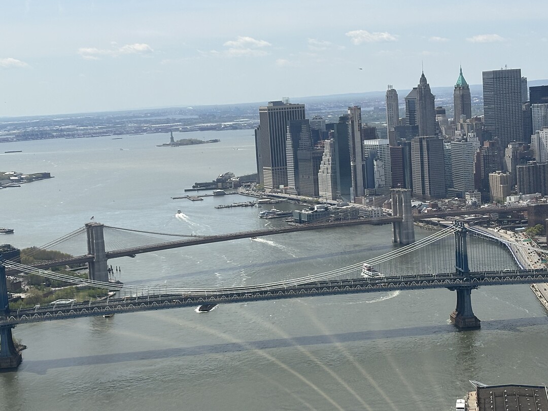 Manhattan en Brooklyn bridge