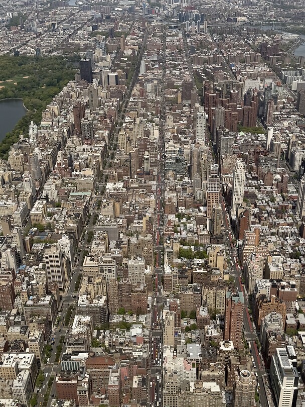 New York van boven