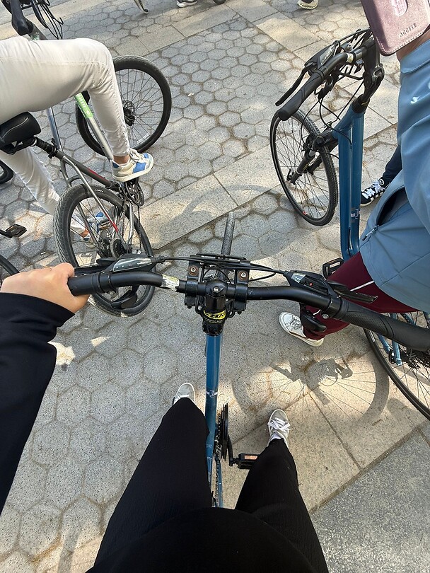 Fietsen in Central Park