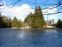 the pond at The Option Institute