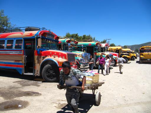 Camionetas - better known as Chickenbusses