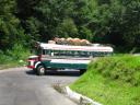 chickenbus! or in spanish: camioneta