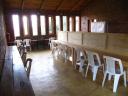 Vipassana, silent retreat, dining hall