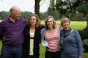 My beautiful family, dad, me, Saskia and mom