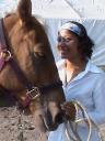 Grio (the horse) and Mari