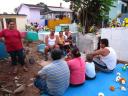 "El Panteón", the cemetery, where families gather