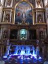 A neon light posada!! Big church of Orizaba