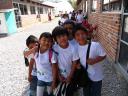 Ixaya - Grade 1&2 showing their new t-shirts