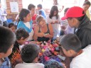 Goodbye Ixaya - many beautiful decorated and filled eggs the kids made me!