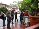 Street pianos, down town at Olvare Street (the first street of LA)