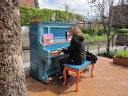 Street pianos, Pasadena, at Vroman's bookstore