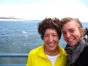 Liv and I at Santa Monica's pier