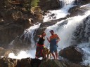 Me and Jay - Cascade Falls, near Fallen Feather Lake