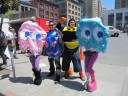 the "How Weird Street Faire" festival in San Francisco